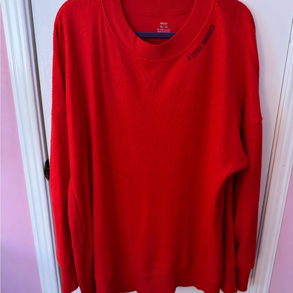 Aerie XXL red sweatshirt